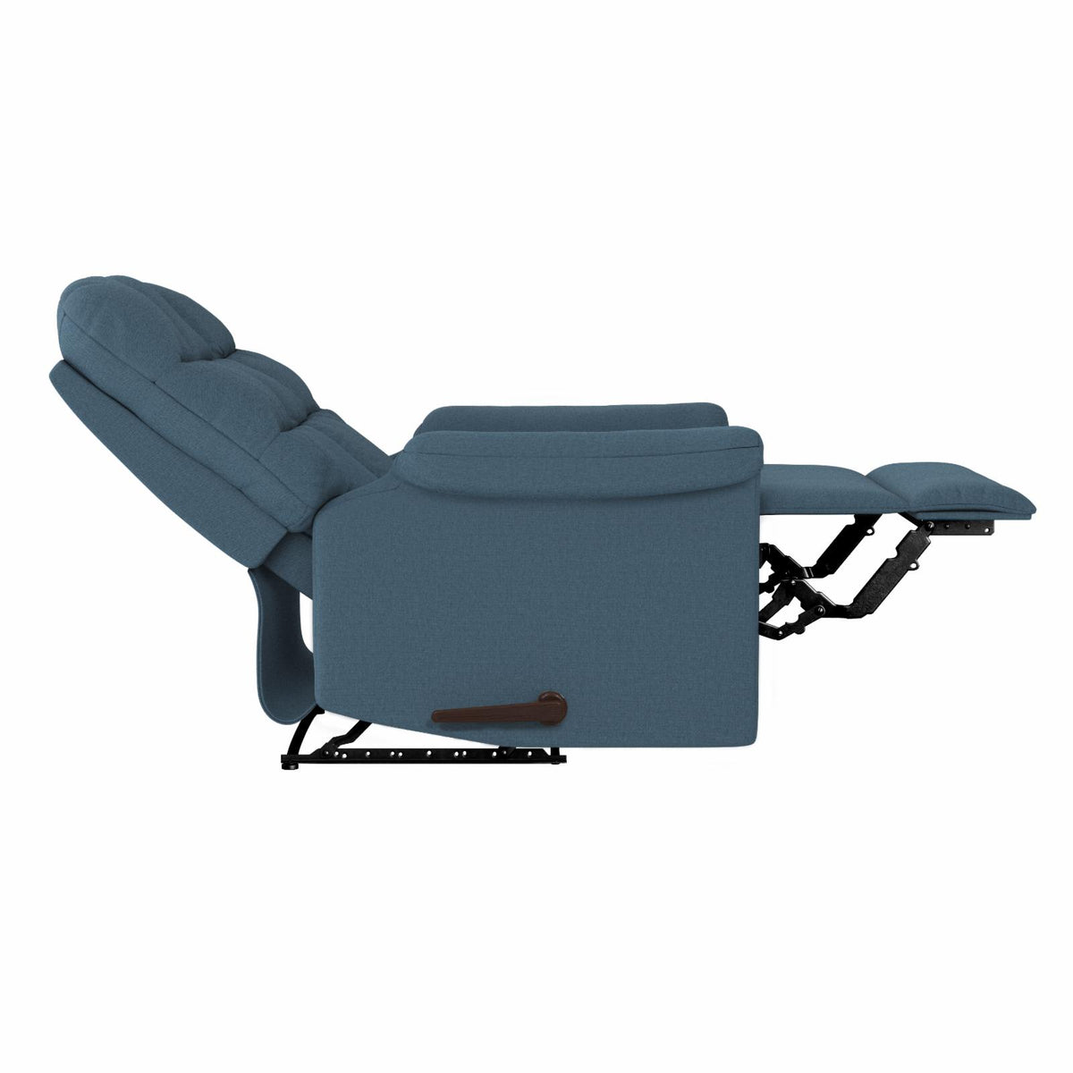 Extra Large Velour Tufted Back Wall Hugger Recliner Chair O716
