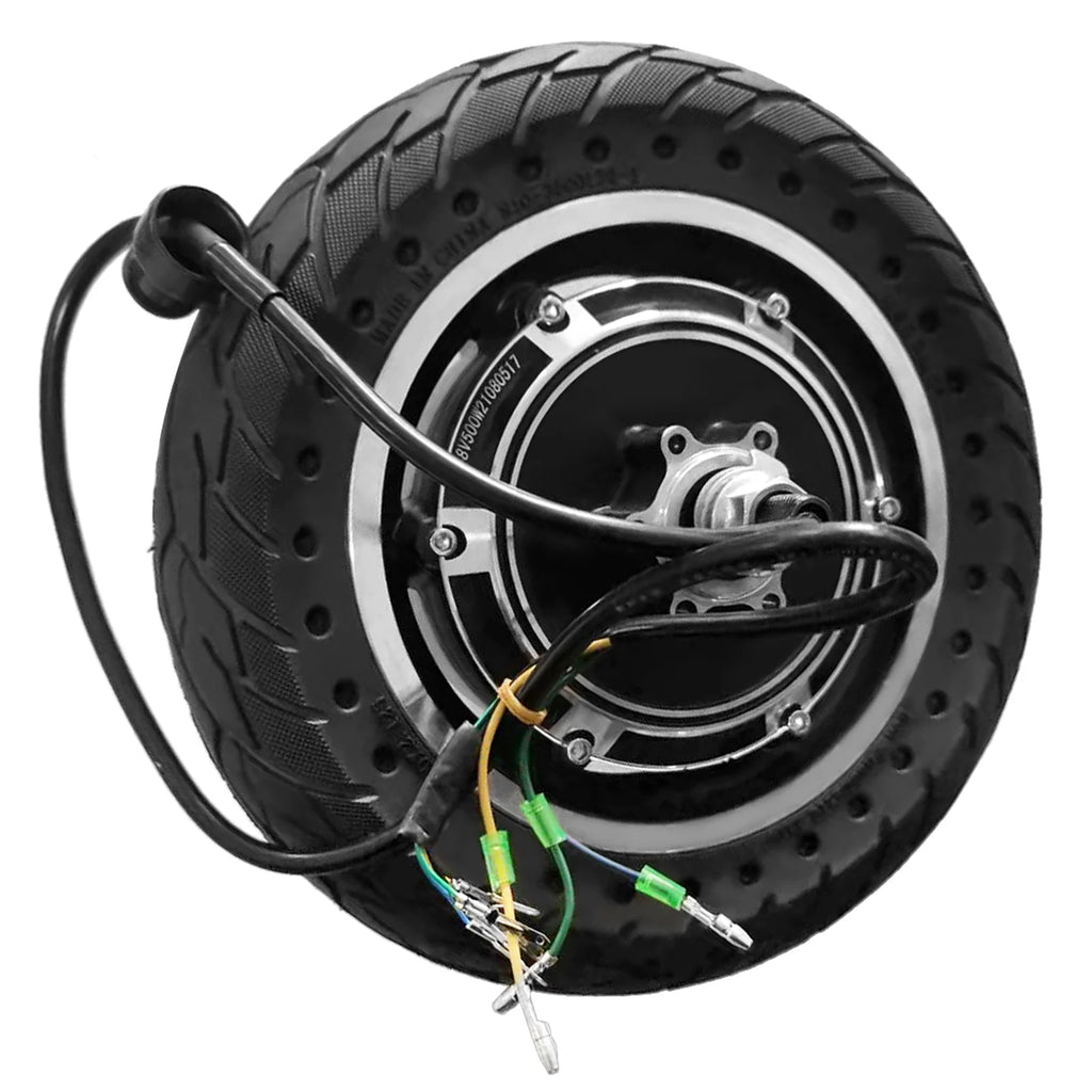 10'' Electric Scooter Front Tire with Hub Motor 48V 500W Brushless Wheel Replacement B9701