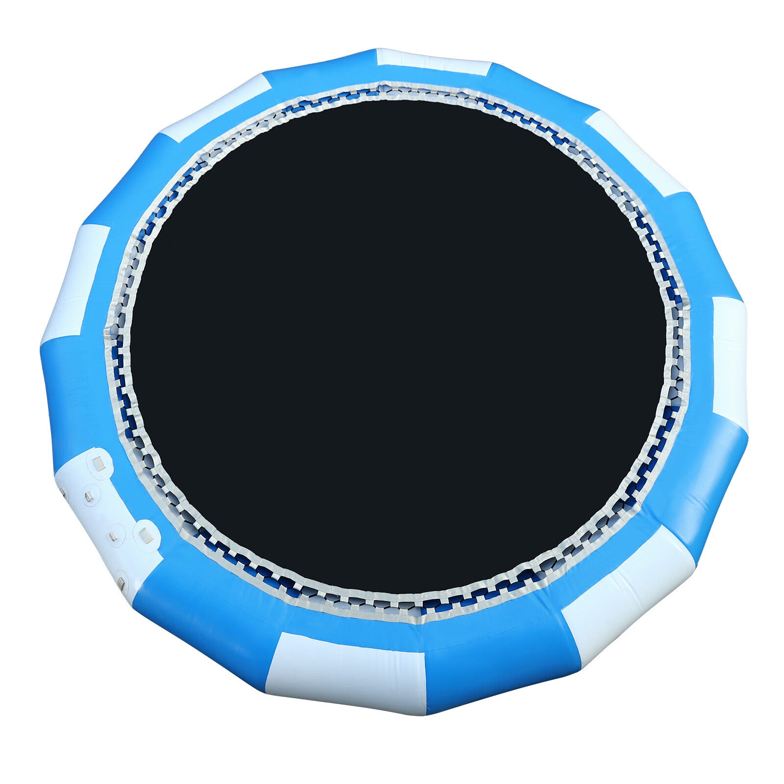 Inflatable Water Trampoline, 5M Round Floating Bouncer B4875