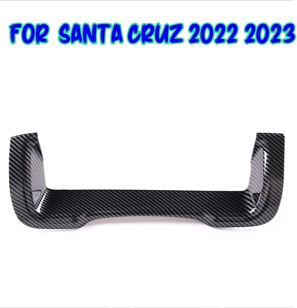 ABS Center Console Dashboard Cover Sticker Carbon Fiber Style W792835