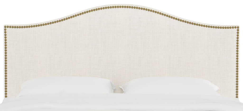 California King Nail Button Headboard D5737
