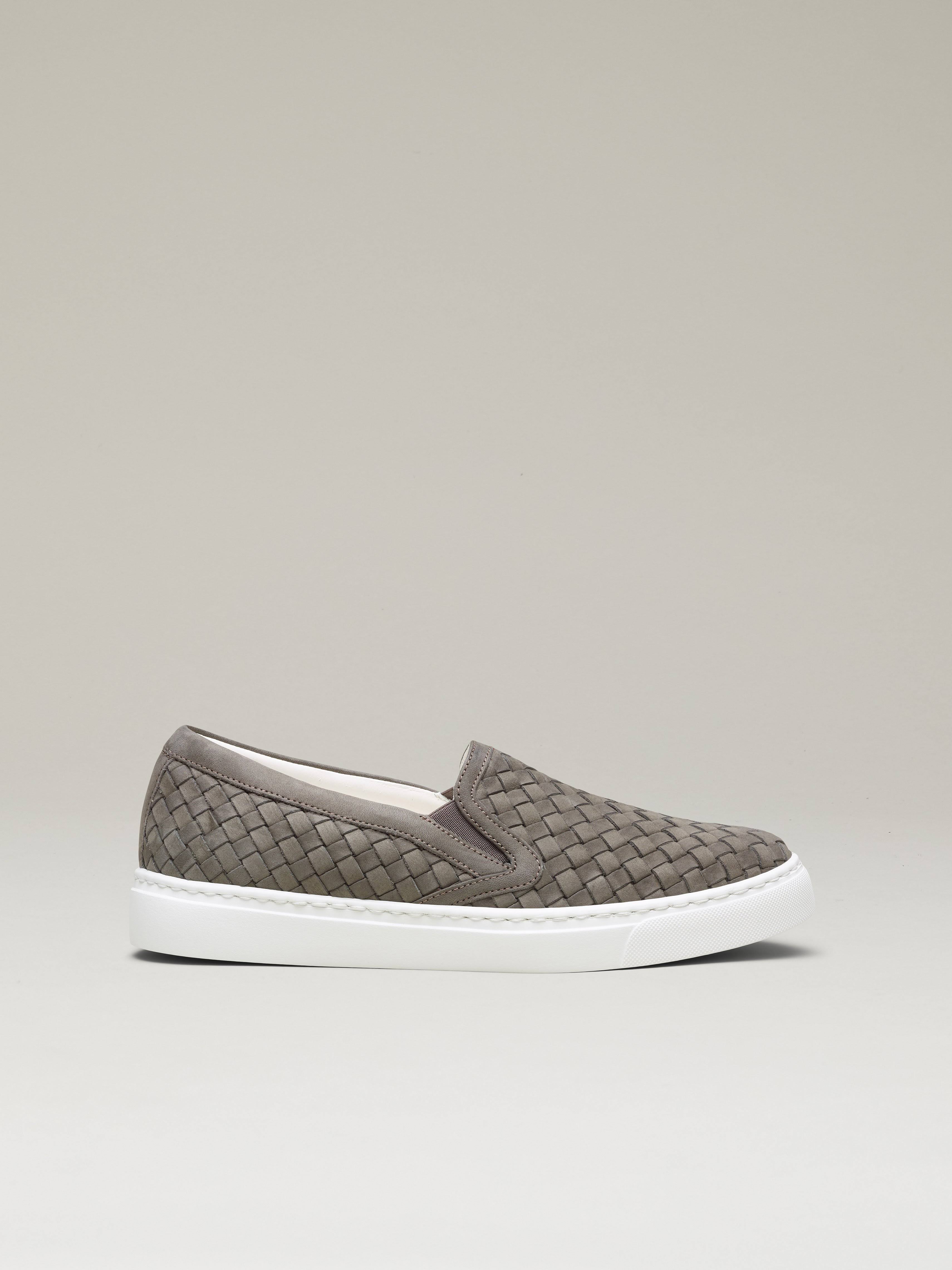 Gray Nubuck Shoes X68262