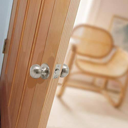 Brushed Nickel Passage Door Knobs N585330