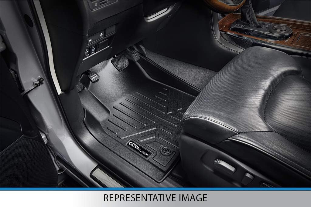 Black Floor Mats Cargo Liner Set D243318