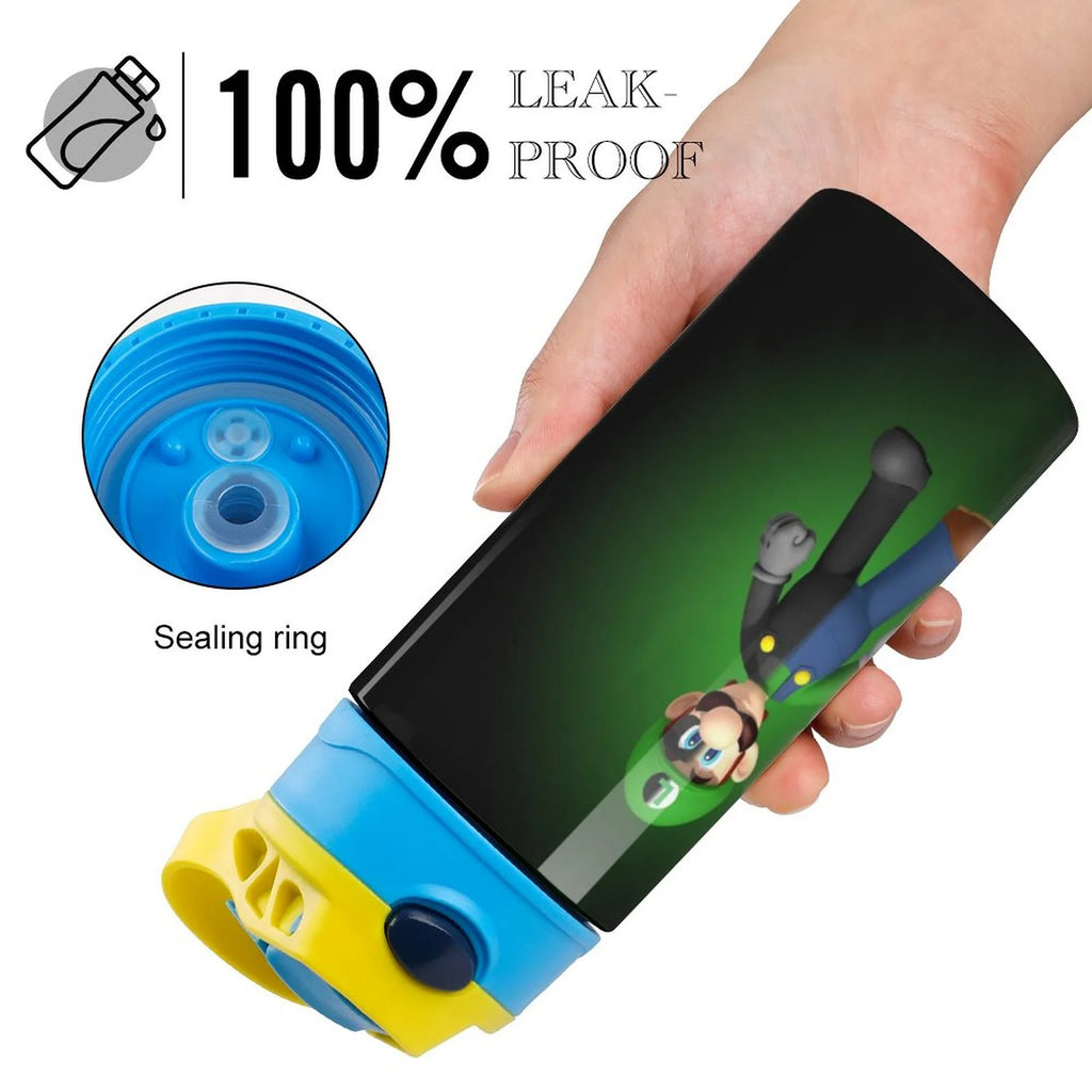 Insulated Stainless Steel Water Bottle with Straw D437