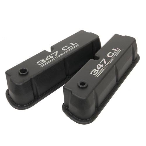 Black Painted Aluminum Valve Covers for Small Block Ford Windsor Y9761