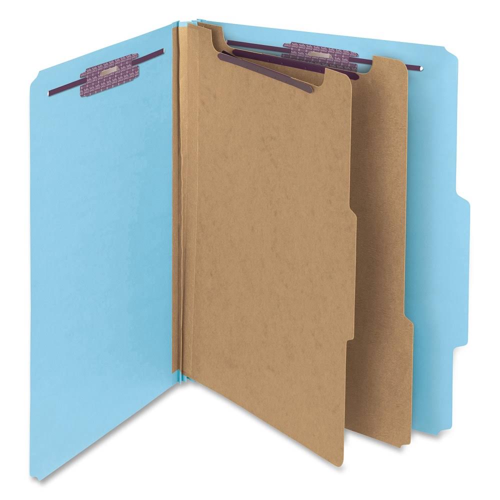 Letter Classification Folders with 2 Dividers Y45574