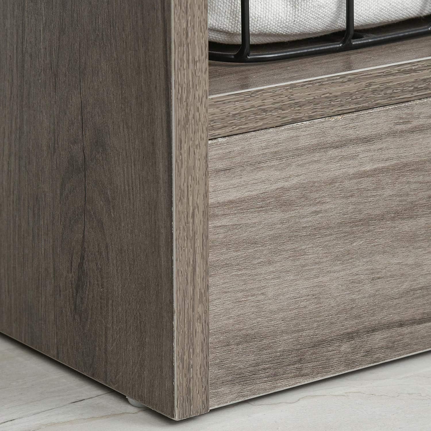 Grey 3 Shelf Bookshelf and Bookcase Storage Unit T3402