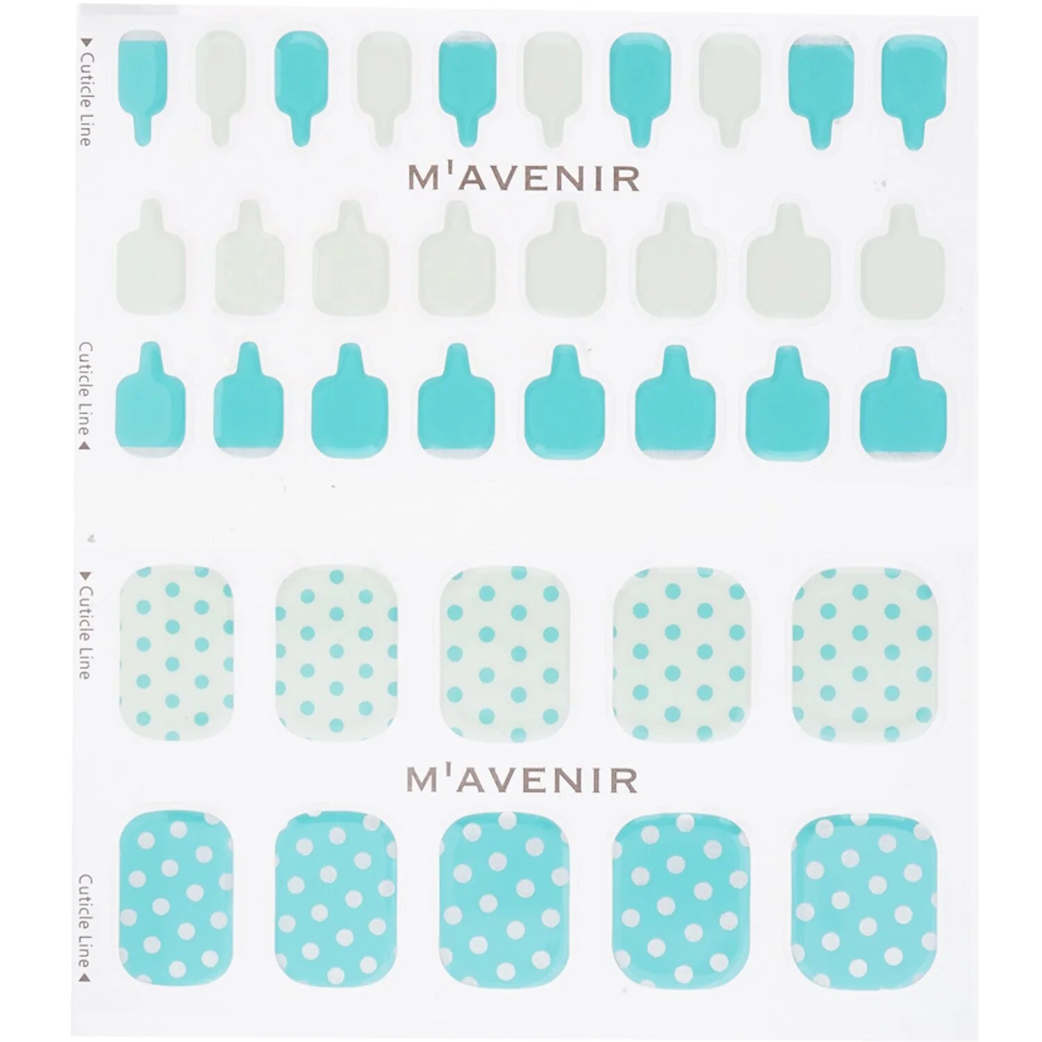 Tropical Palmtree Nail Sticker 36pcs F600516