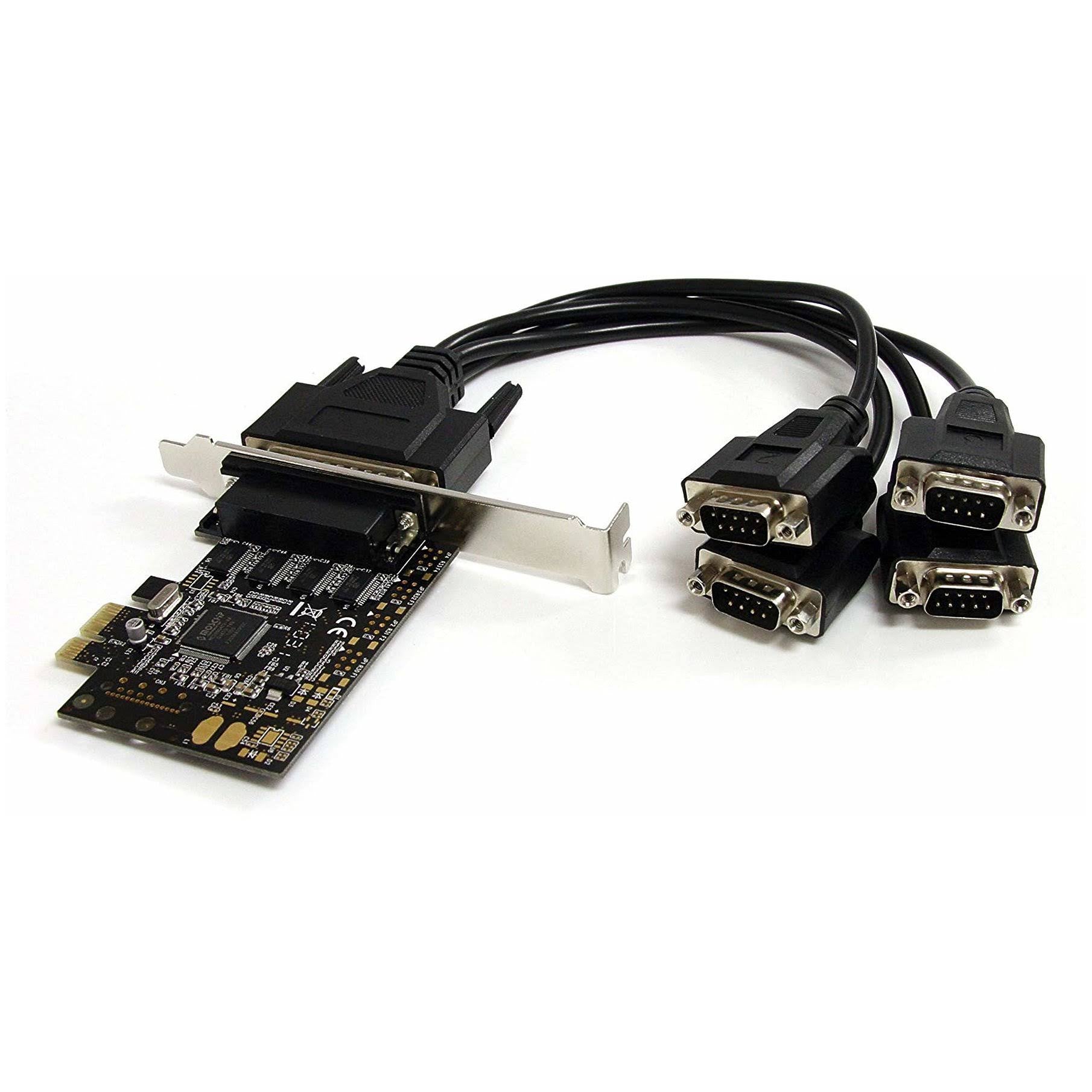 4 Port RS232 PCI Express Serial Card R1214
