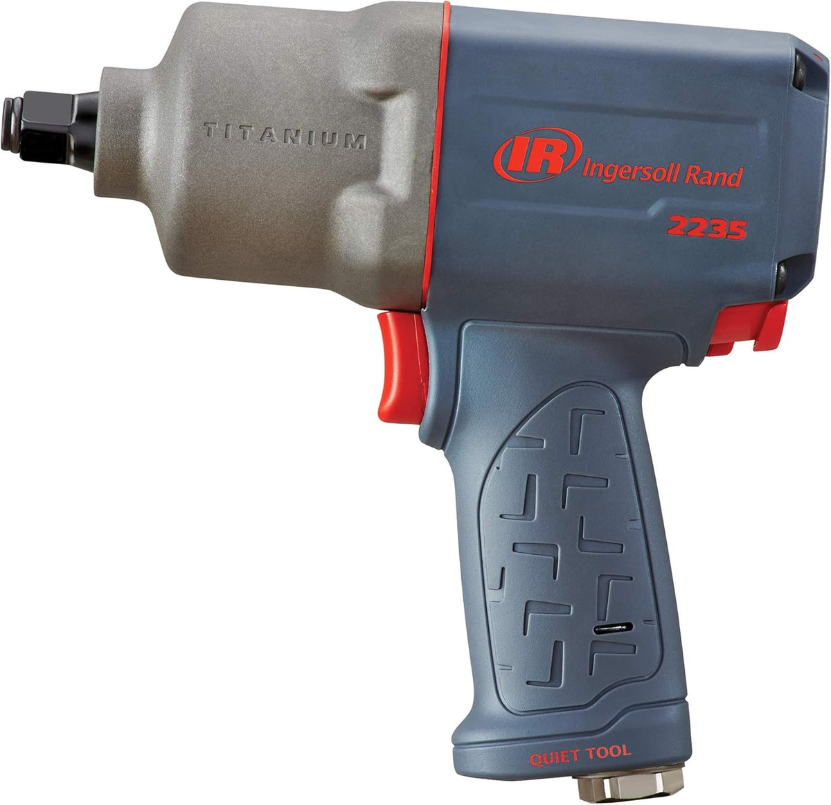 1/2" Drive Air Impact Wrench, Lightweight 4.6 lb, Titanium Hammer Case, Red P4283