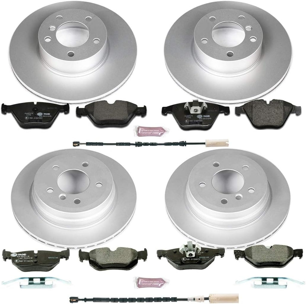 Front & Rear Euro-Stop Brake Kit T105