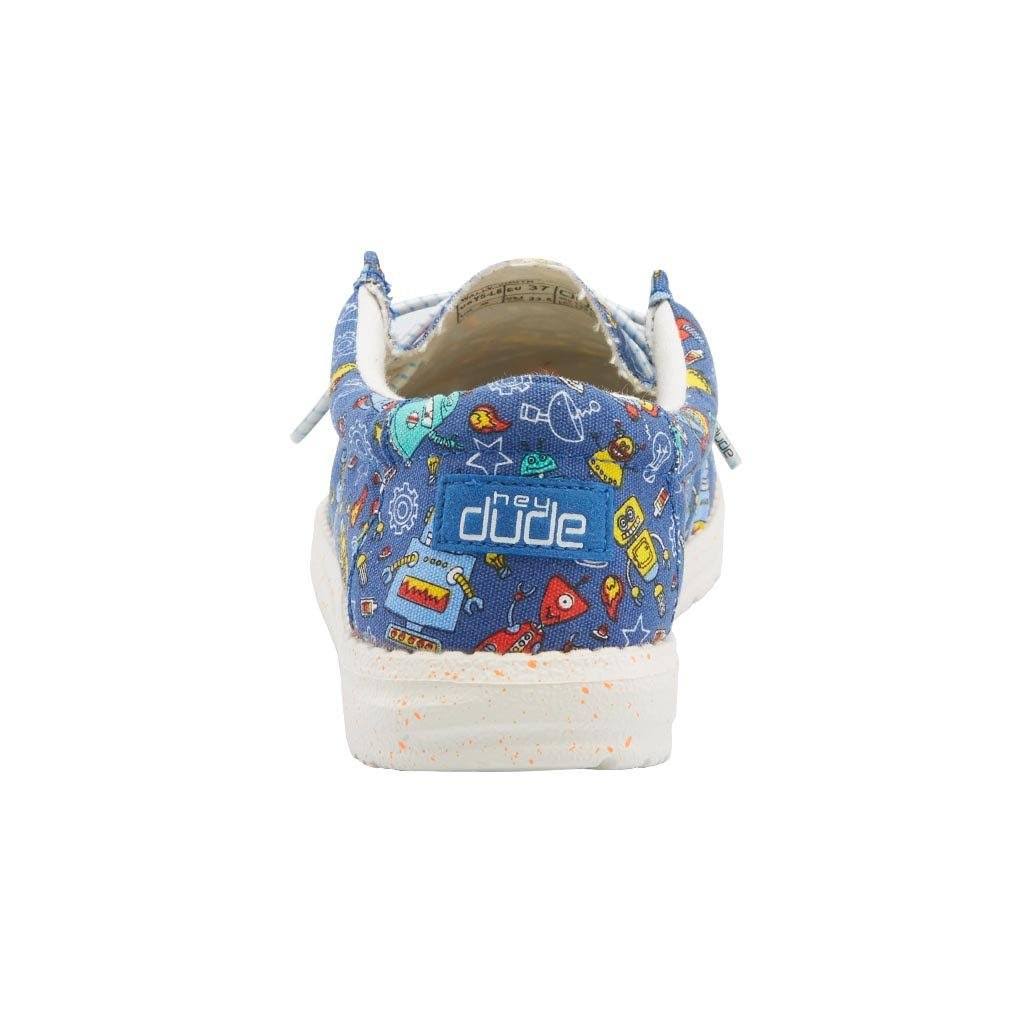 Youth Navy Camo Wally Shoes D261409