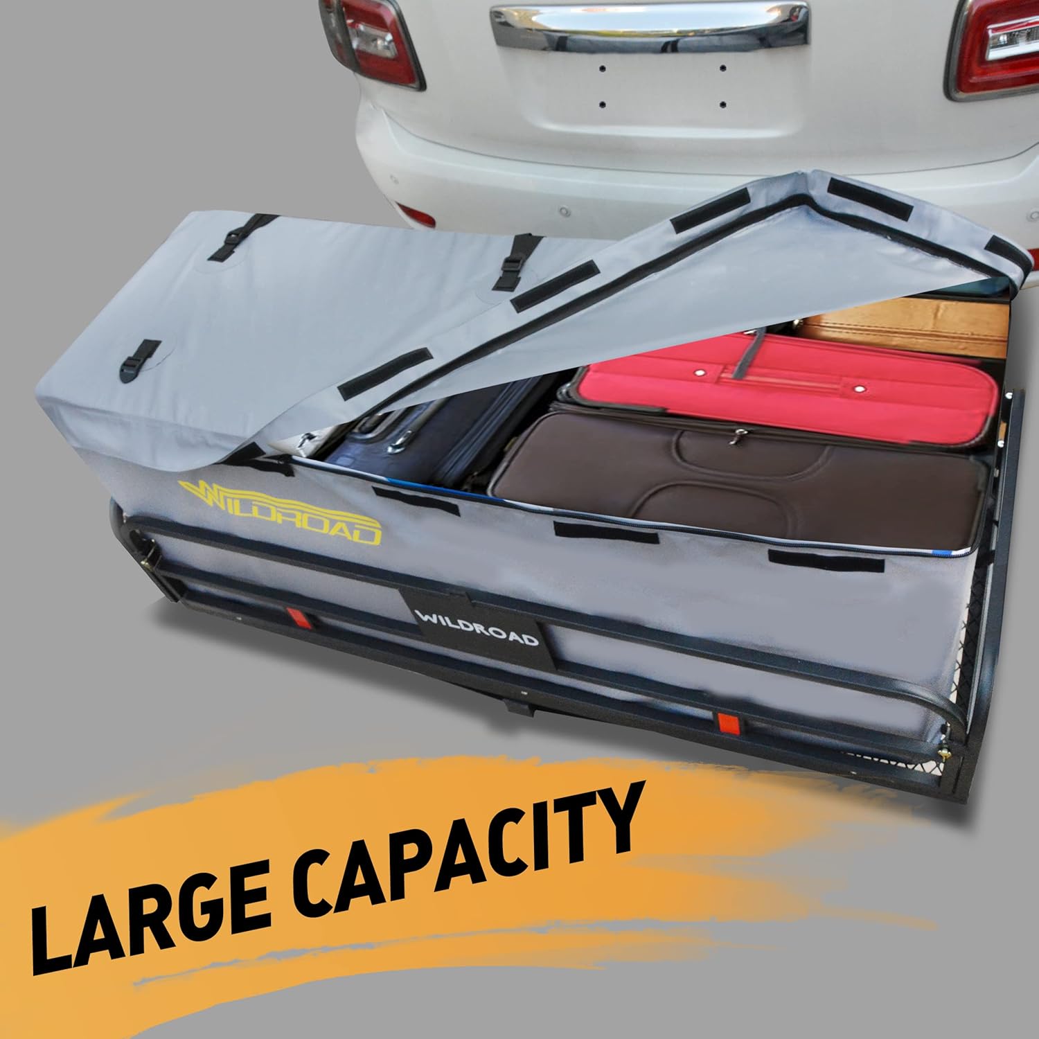 Cargo Carrier Bag 100% Waterproof 60x24x26 with 6 Reinforced Straps S10062