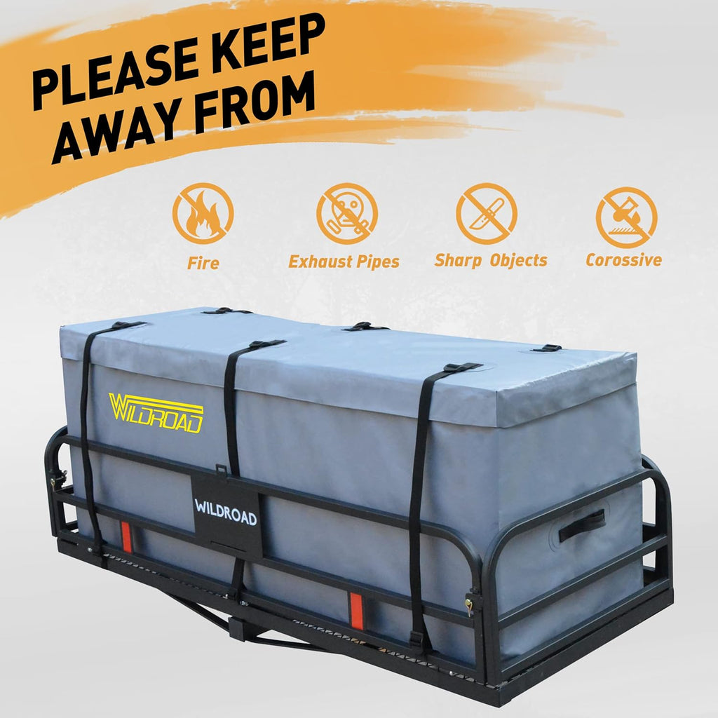 Cargo Carrier Bag 100% Waterproof 60x24x26 with 6 Reinforced Straps S10062