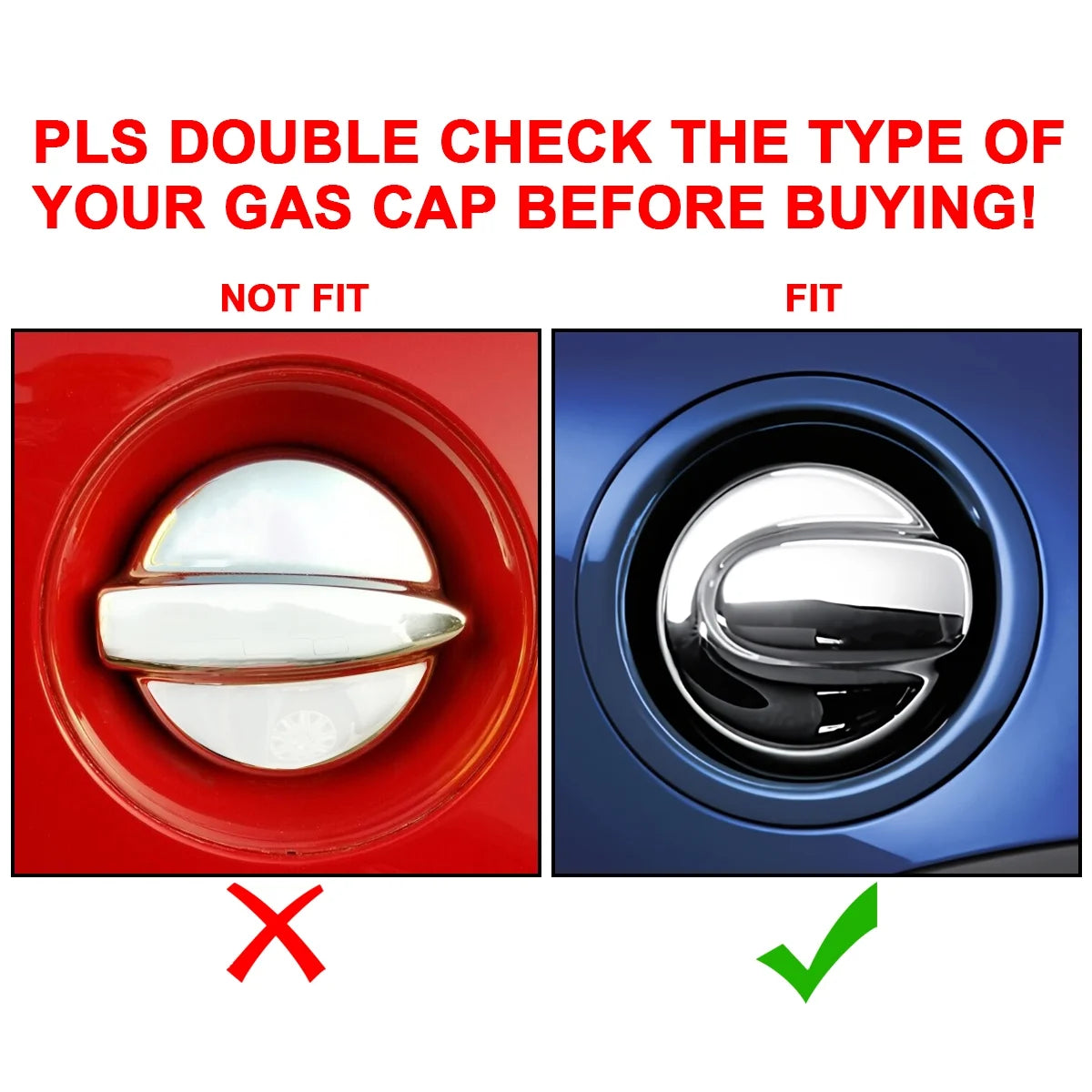 Carbon Effect Gas Tank Cap and Door Handle Covers for MINI Cooper S Q63196
