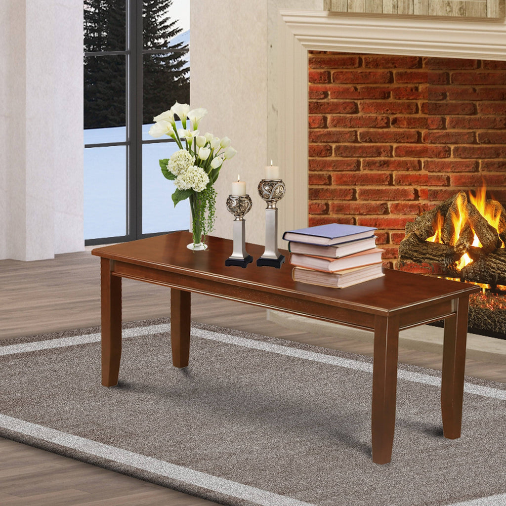 Mahogany Backless Dining Bench I65086