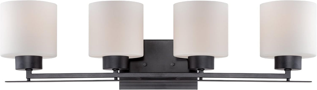 Aged Bronze Three Light Flush Fixture M90437