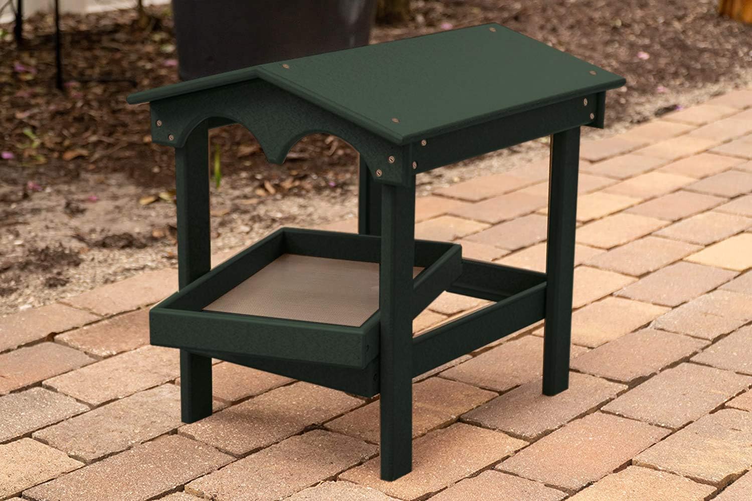 Large Covered Ground Feeder with Removable Tray W439625
