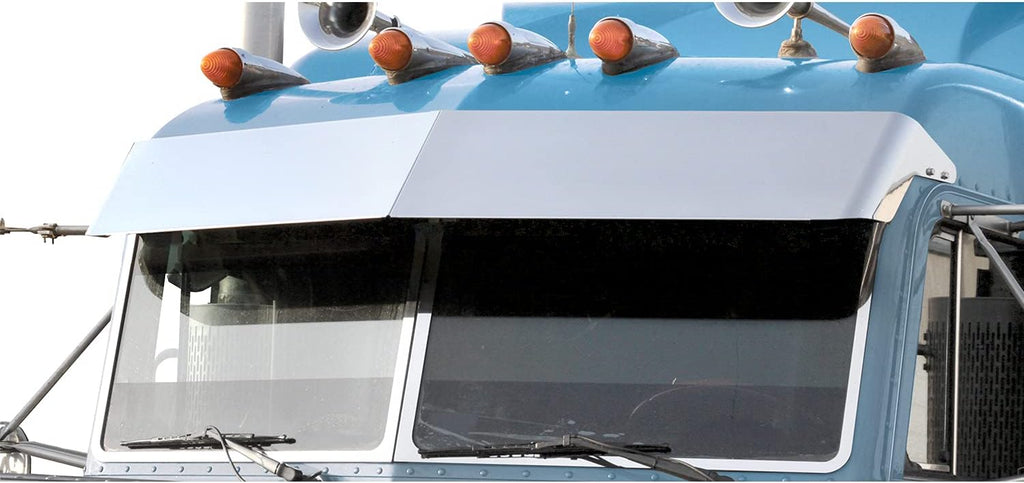 Stainless Steel 11” Blind Mount Drop Visor K4343