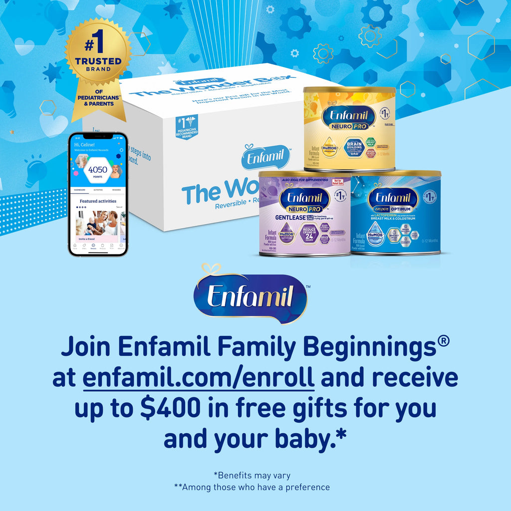 Enfamil Gentlease Baby Formula Powder Can, 12.4 Oz X905