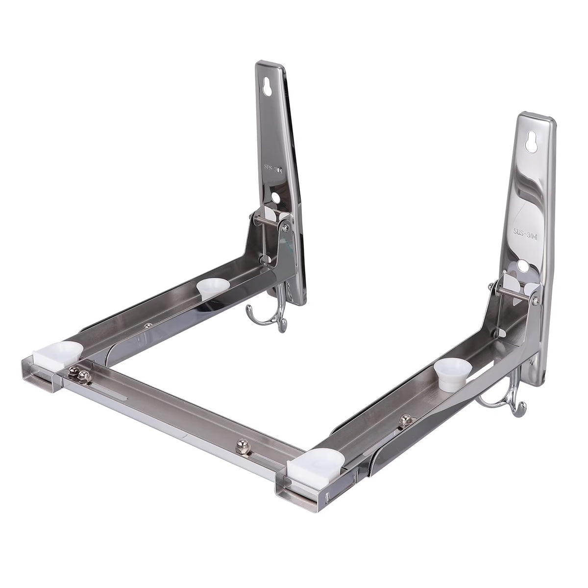 Wall-mounted Stainless Steel Folding Microwave Rack S29963