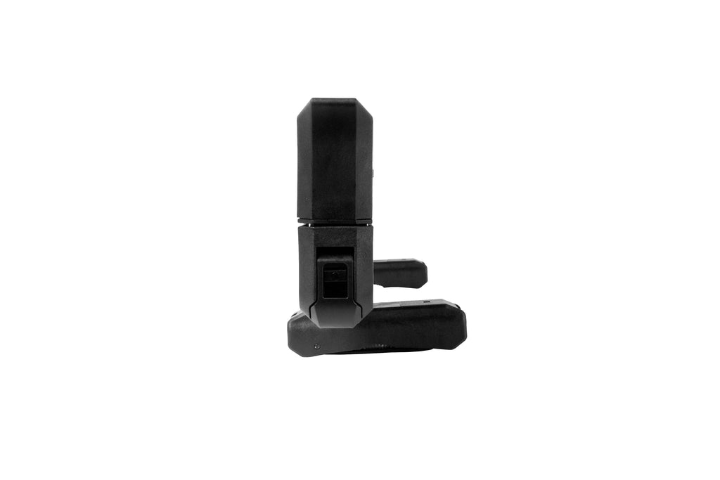 Black Clamshell Flip Down Ski Rack P203
