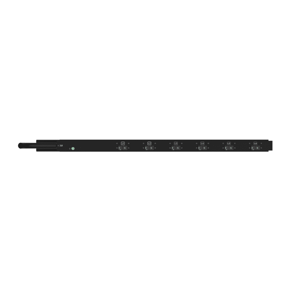 G2 metered 3-Ph 17.3 kVA 48 A / 208 V outlets (18) C13, (6) C19 Vertical PDU Z8001