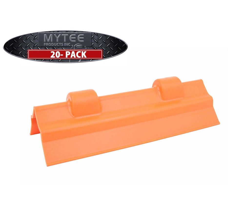 20 Pack 12" Orange Plastic Flatbed Edge Protector S637