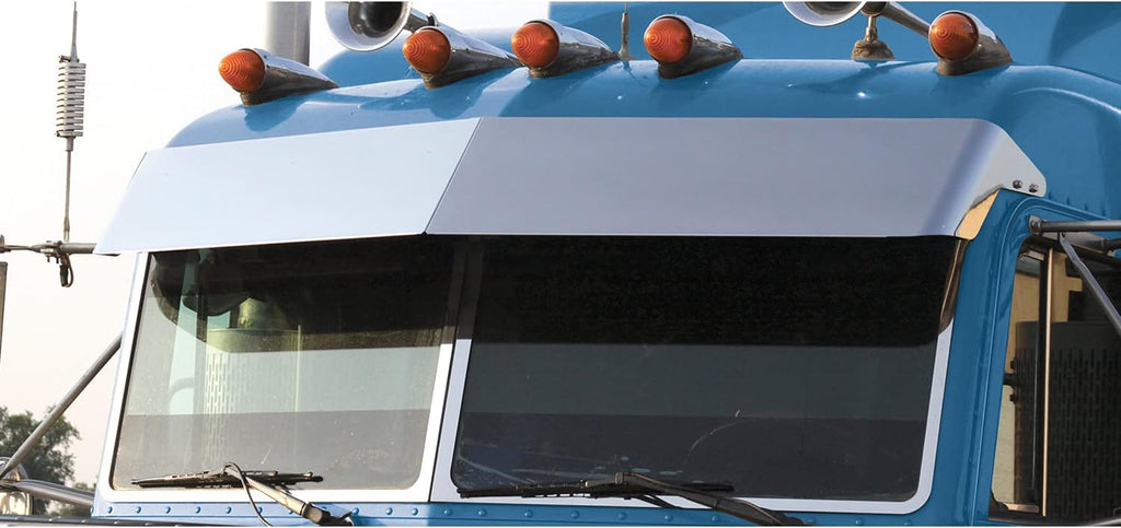 Stainless Steel 11” Blind Mount Drop Visor K4343