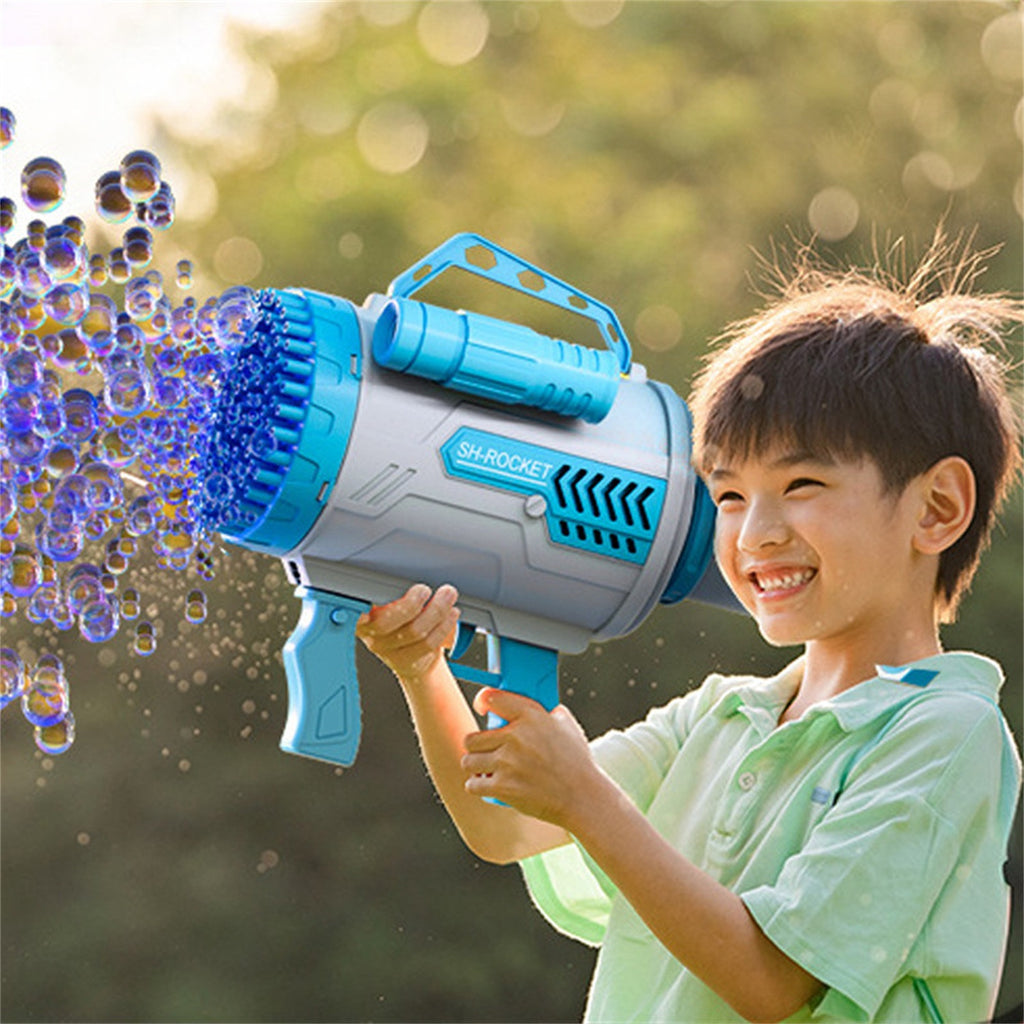100 Hole Handheld Bubble Machine I45808
