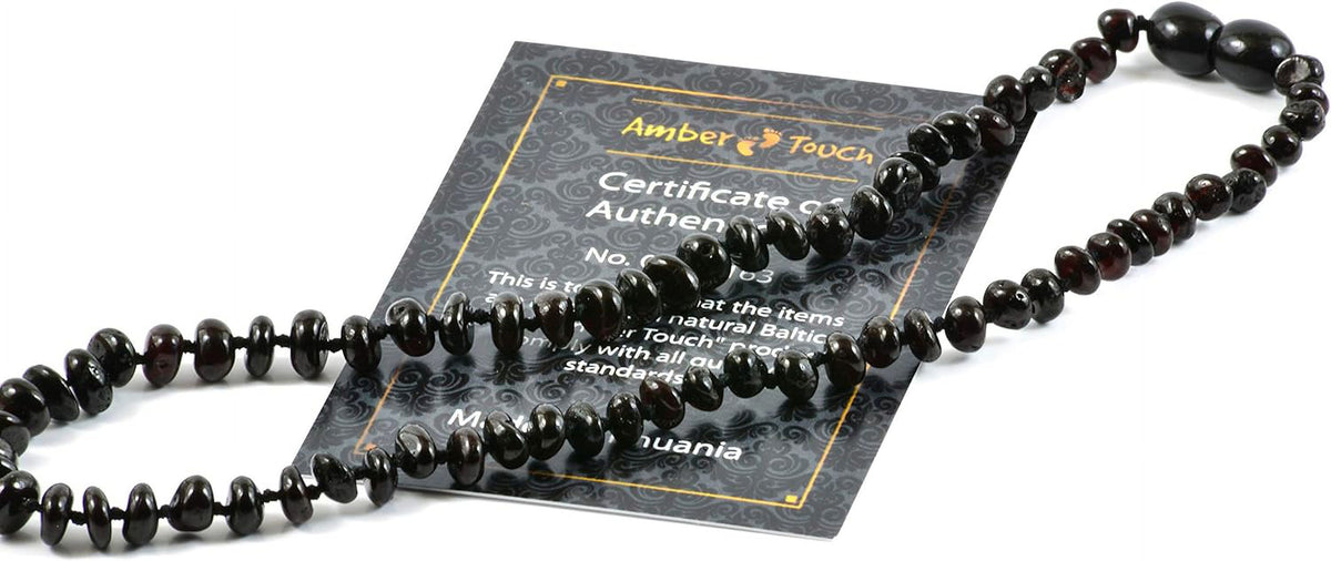 Baltic Amber Necklace, Unisex 13 in. S814