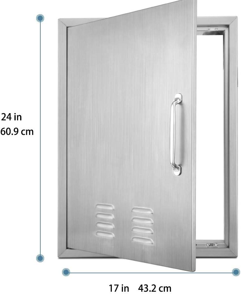 Stainless Steel Outdoor Kitchen Door 17 W X 24 H G573