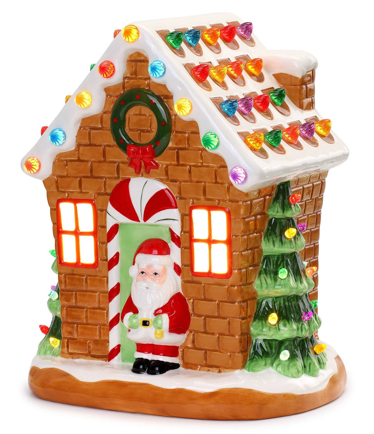 LED Lighted Gingerbread House S937190