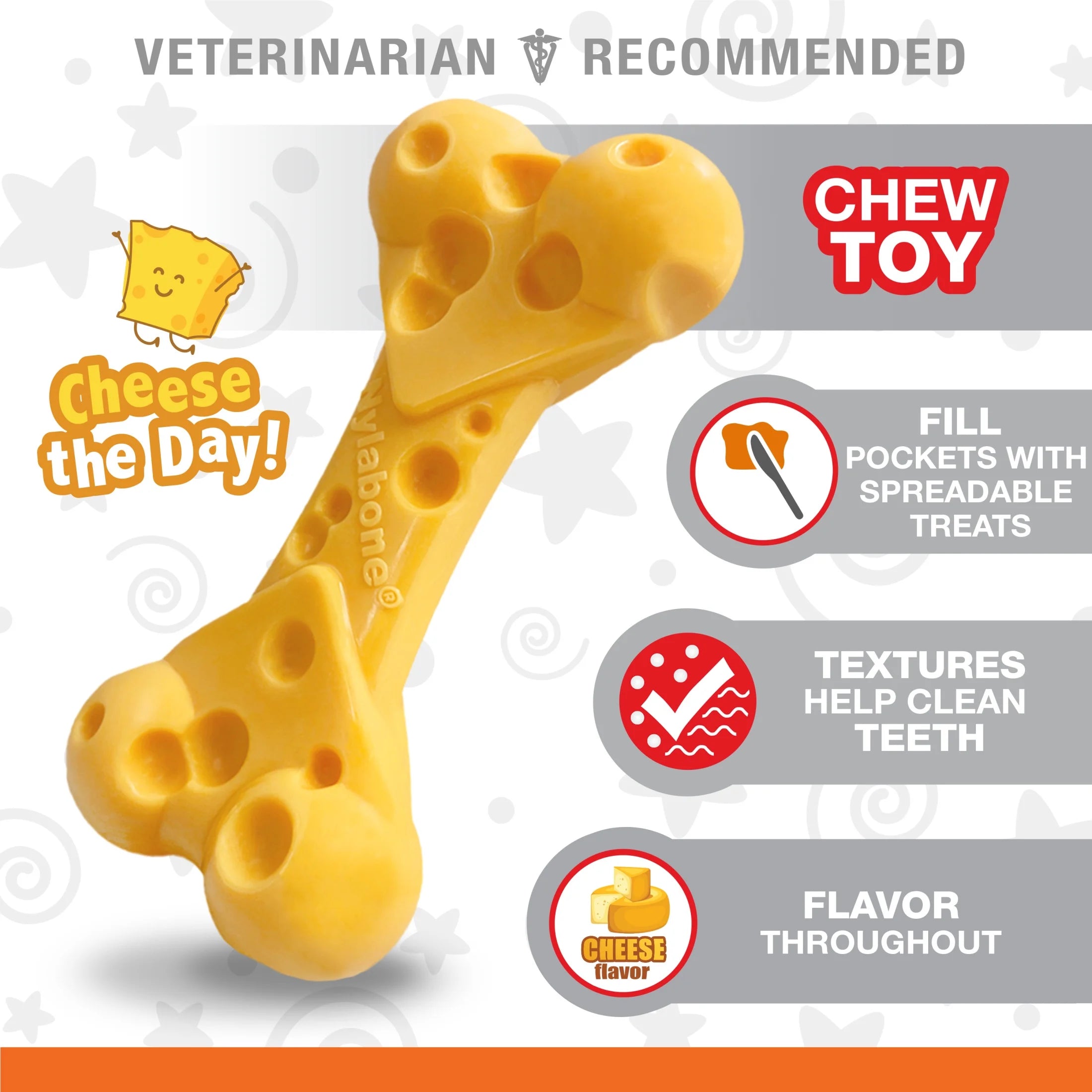 Cheese X-Large Dog Toy Z654