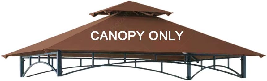 Khaki 5x8 Grill Gazebo Replacement Canopy B308
