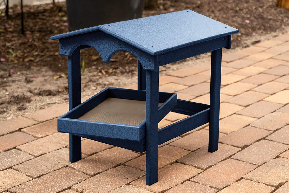 Large Covered Ground Feeder with Removable Tray W439625