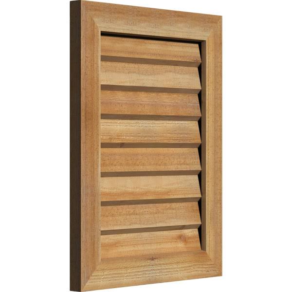 20x22W x 16x22H Unfinished Non-Functional Vertical Gable Vent P48710