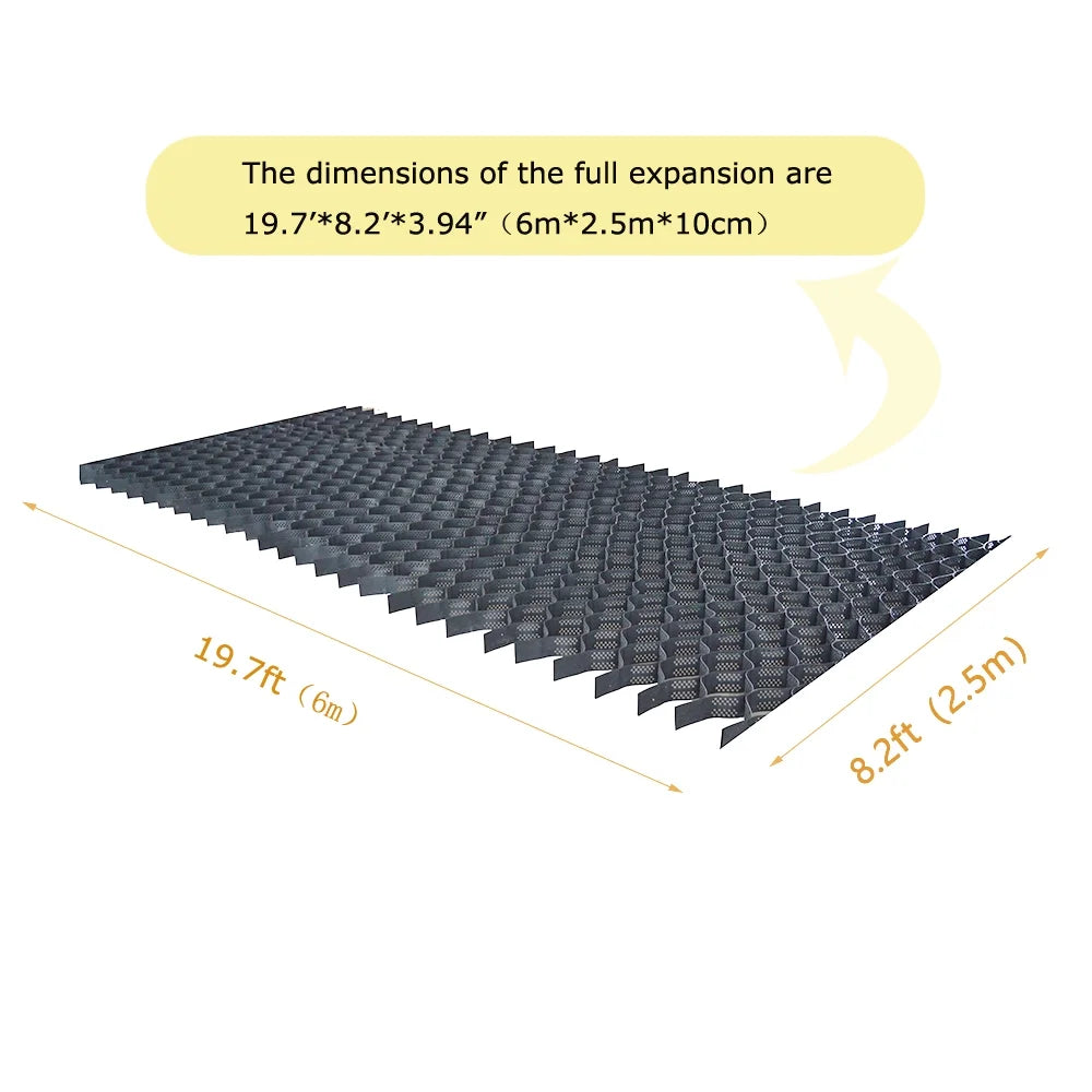 8.2*19.7ft HDPE Ground Grid Geocell U29969