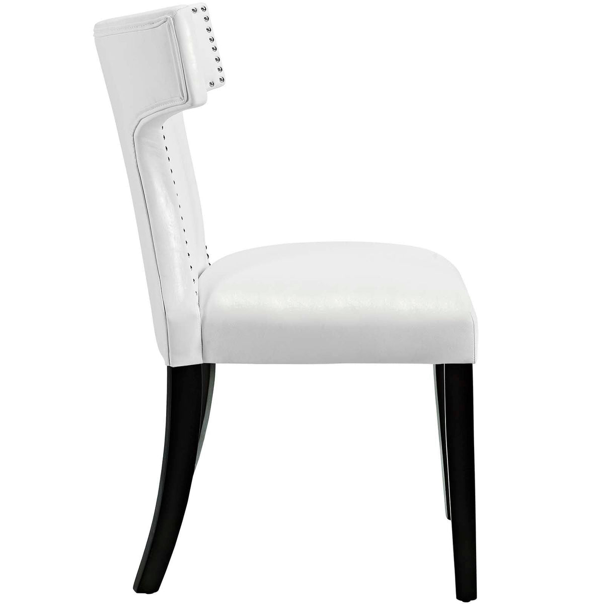 Black Vinyl Dining Chair G73775