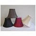Set of 6 Cream Clip on Lamp Shades Q4302