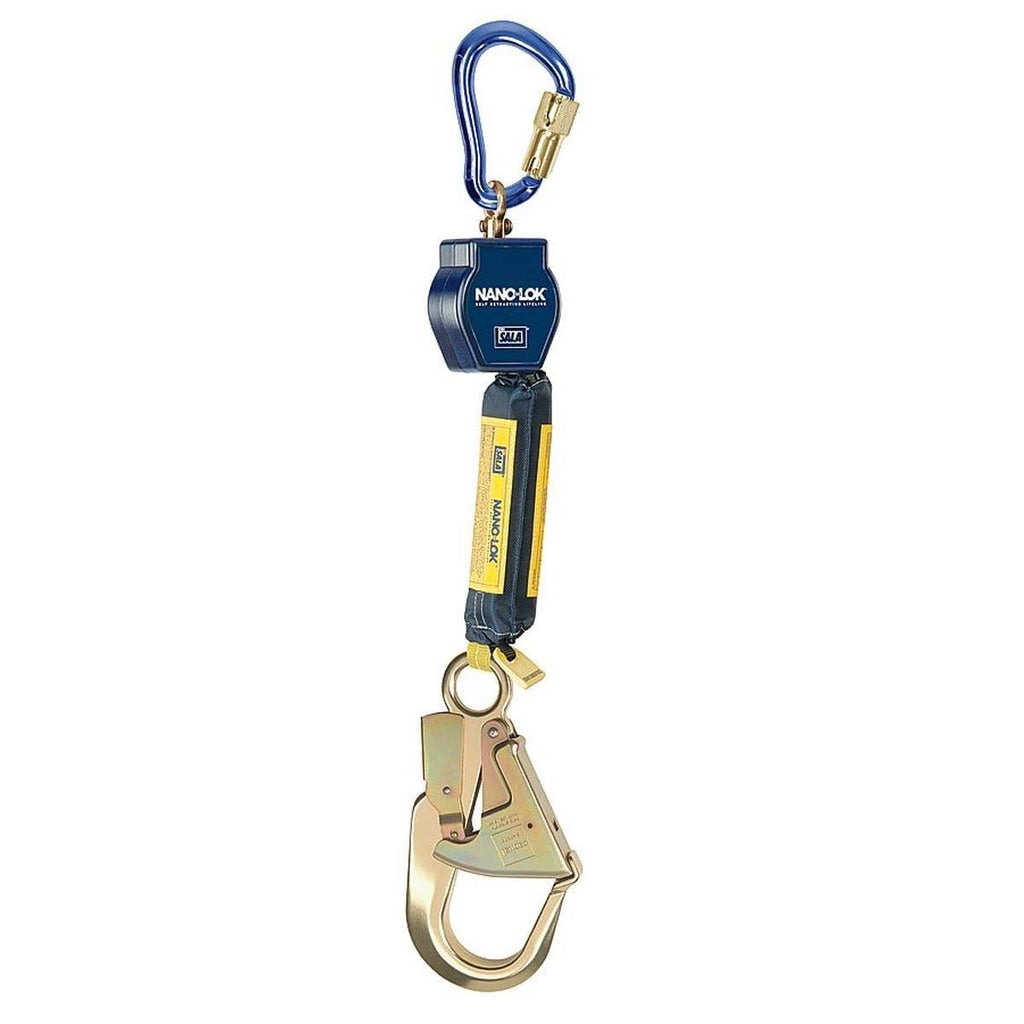 6& Nano-Lok Self Retracting Lifeline with Anchor Hook G99927