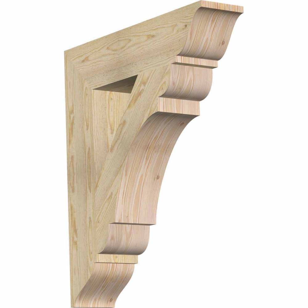 Douglas Fir Traditional Rough Sawn Bracket Q9039