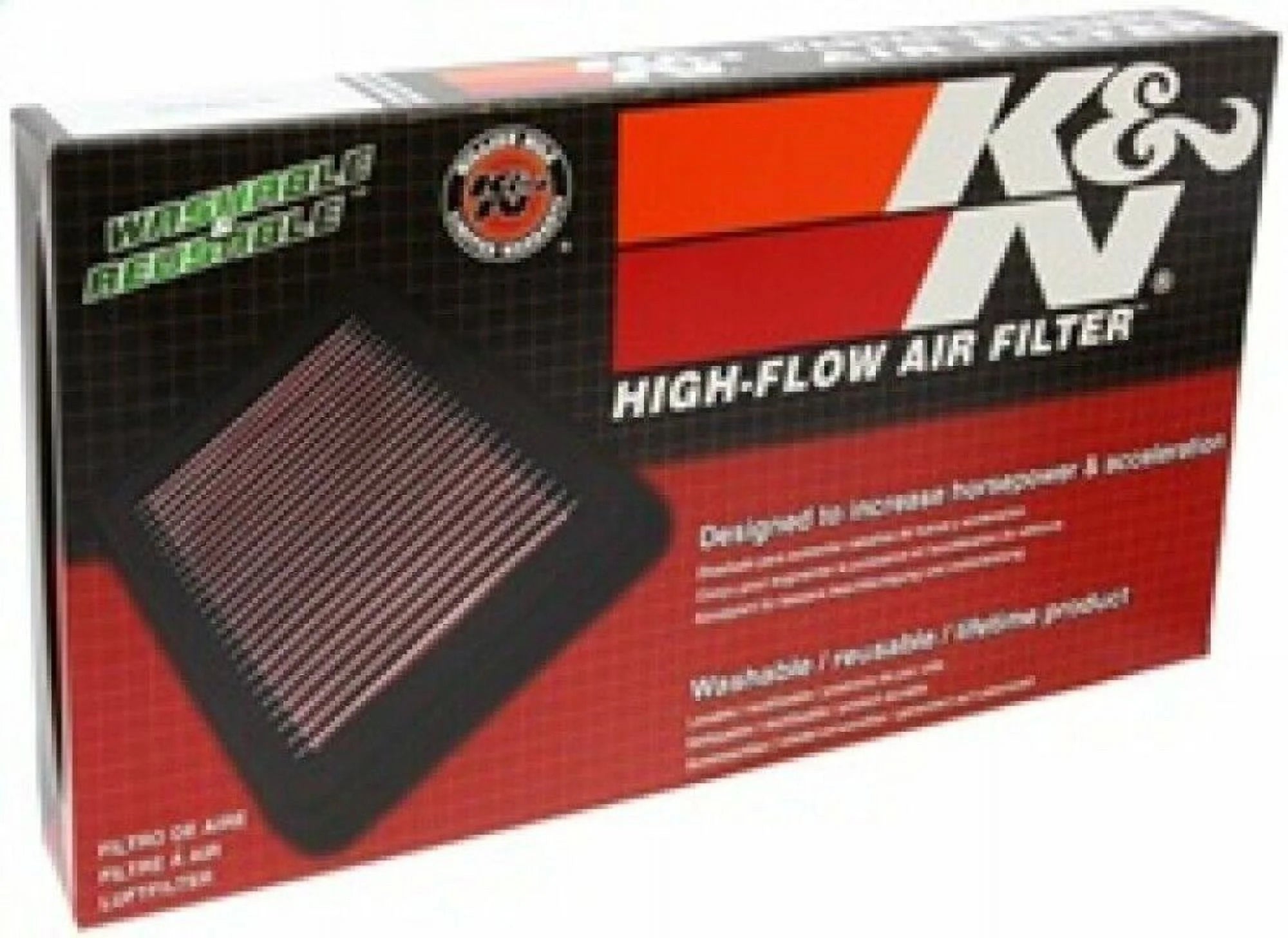 Engine Air Filter for 2005-2006 KAWASAKI ZX600 Ninja ZX6-RR, ZX636 Ninja ZX-6R O89478