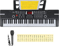 61 Key Electronic Keyboard with Lighted Keys Z1536