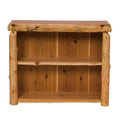 Small Cedar Log Bookcase J9070
