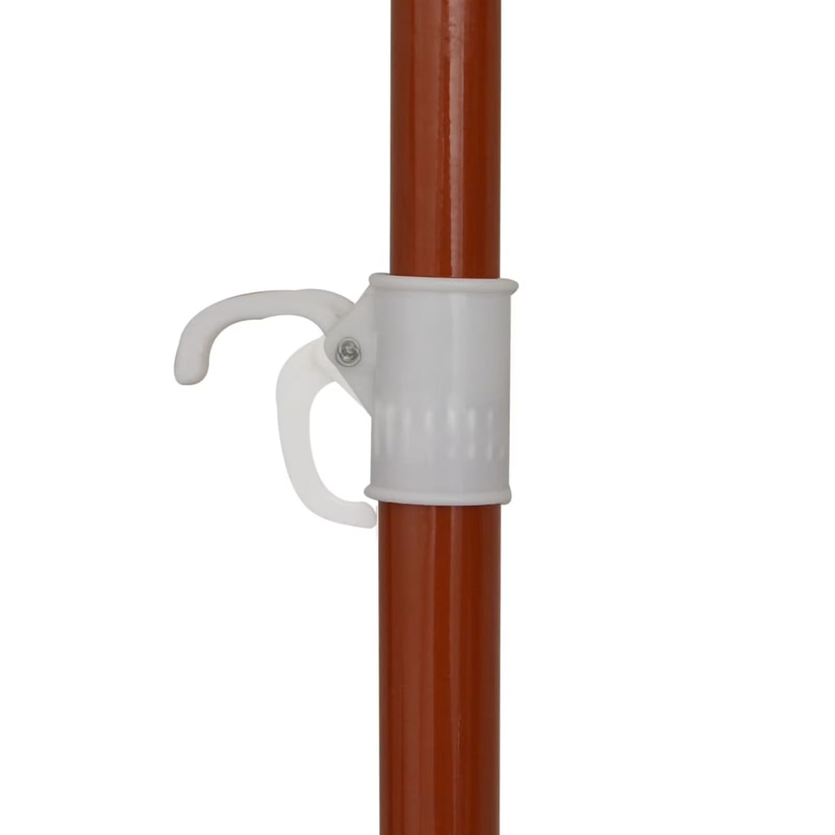 Sand Color UV Water-resistant Steel Pole Patio Parasol X139570