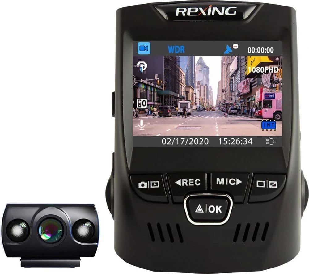 Front and Rear Dash Cam F8417