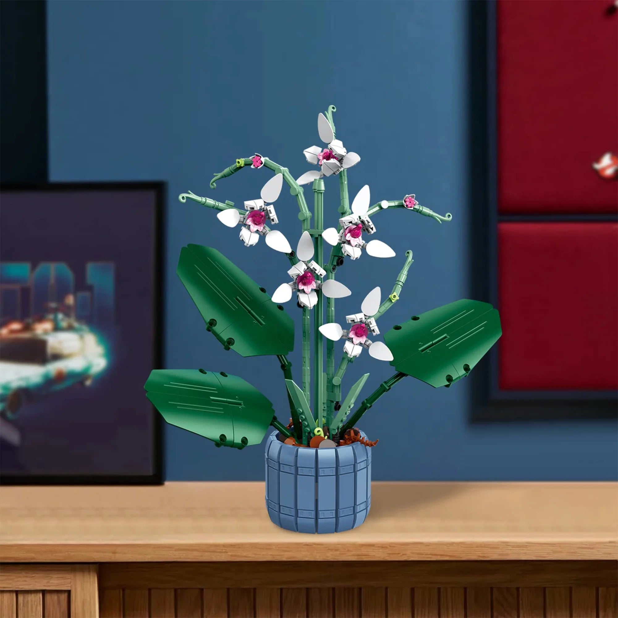 White Orchid Building Block Set X213