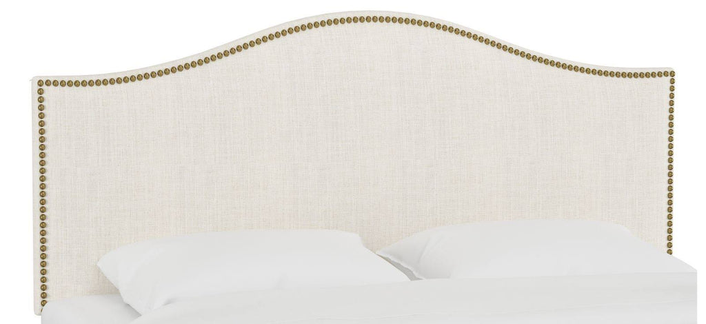 California King Nail Button Headboard D5737